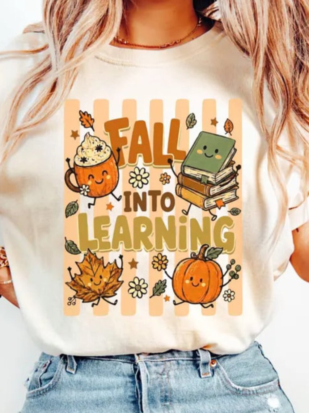 Cute Back To School Shirt, Teacher Gift, Autumn Teacher Shirt